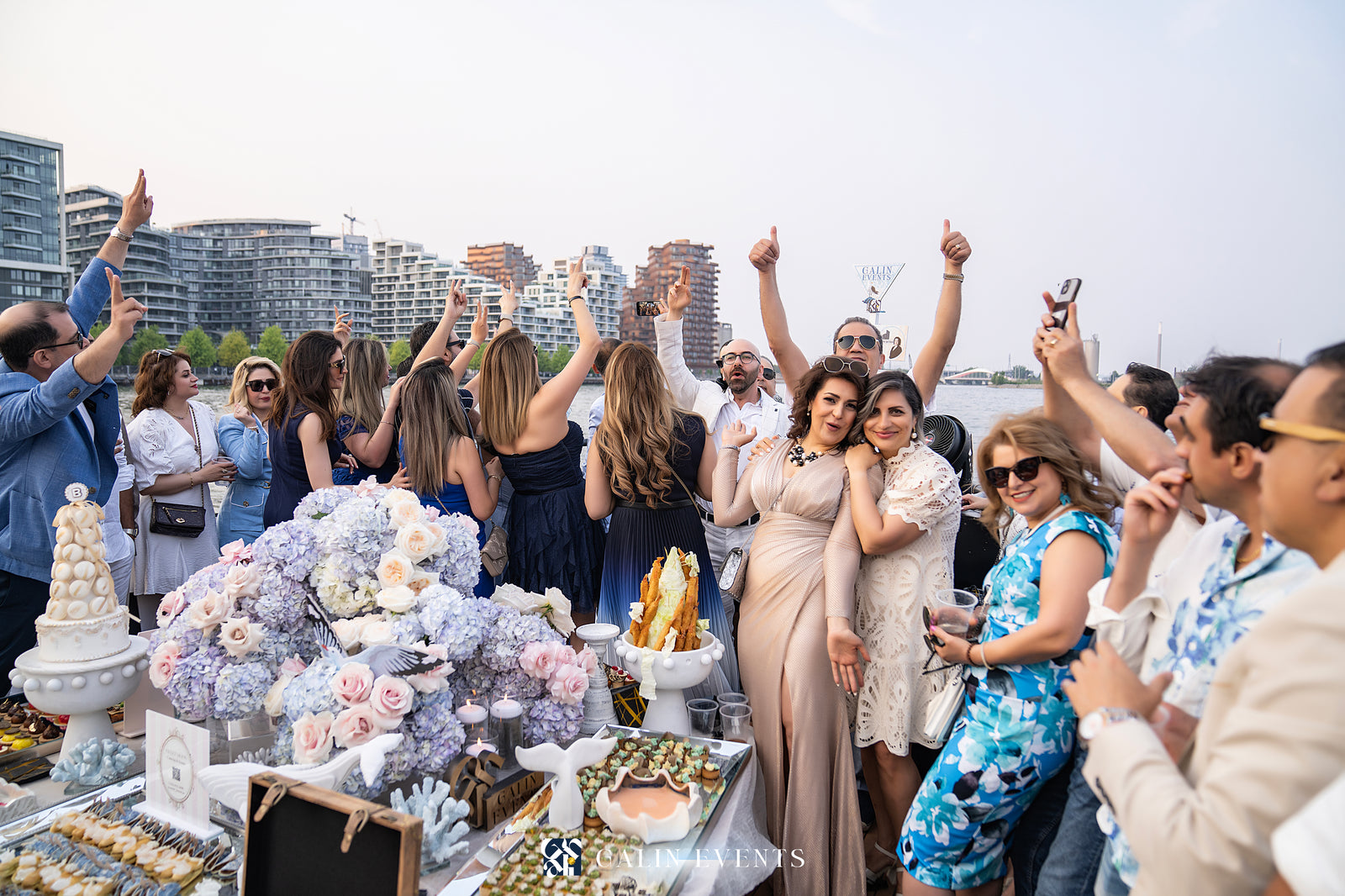Galin Events – Yacht Party Floral & Event Design