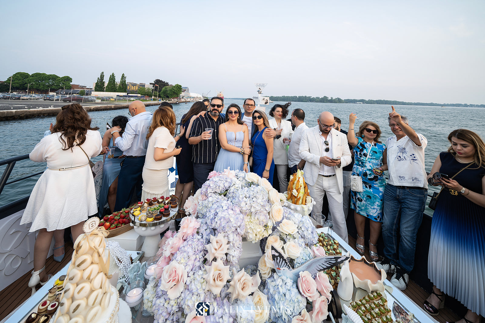 Galin Events – Yacht Party Floral & Event Design