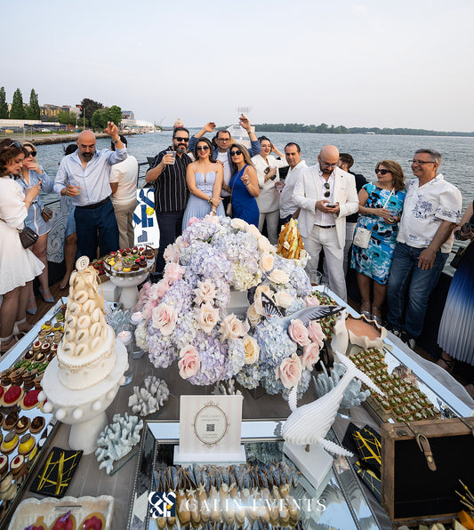 Galin Events – Yacht Party Floral & Event Design