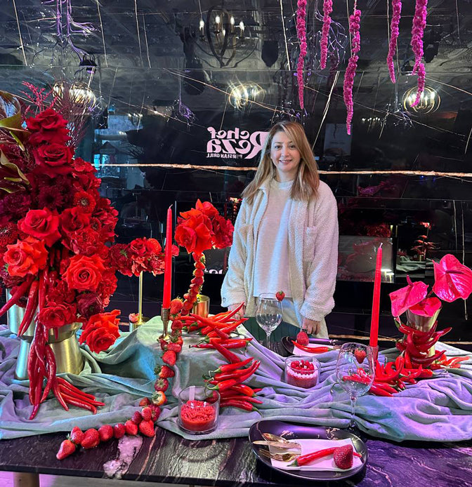 Chef Reza Toronto | Valentine’s Day Design
