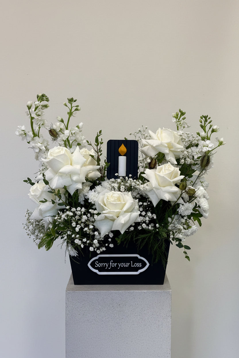 Black customized Sympathy Box NO.10