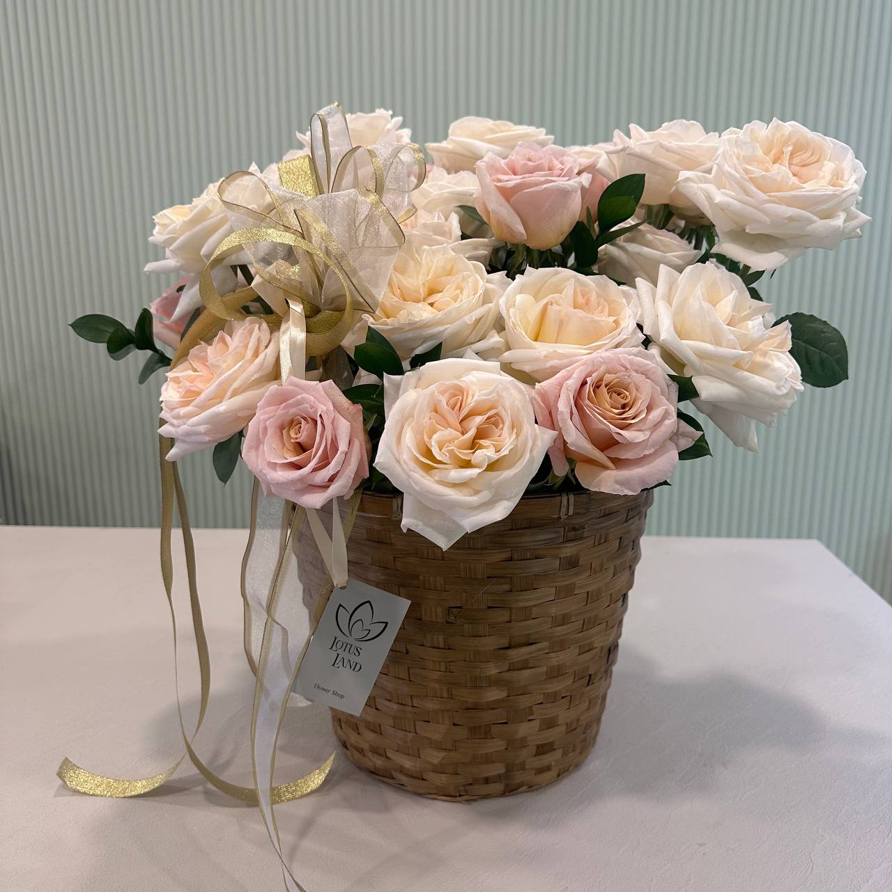 Lotus Flower Basket